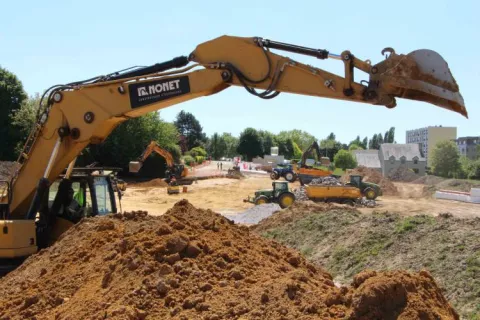 Nouveau lotissement à Erpent