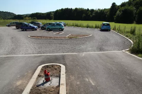 Gesves - Aménagements extérieurs pour une école maternelle