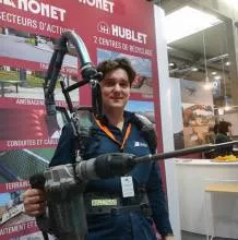 Nos exosquelettes au Salon des Mandataires! ​​​​​​​