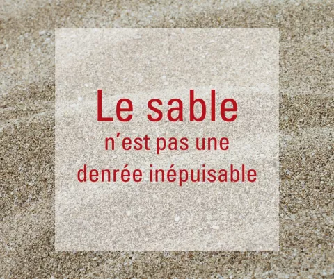 Le sable n'est pas inépuisable: Hublet mise sur le recyclage