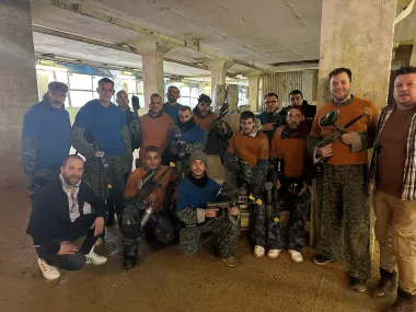 Activité Teambuilding paintball Namur Asphalte