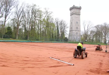 Namur - Entretien de terrains de tennis