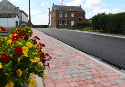 La Bruyère - Travaux de voirie, remplacement du réseau d'égouttage et aménagement d'abords