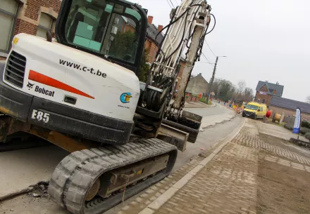 Mons - Raccordement de plusieurs éoliennes