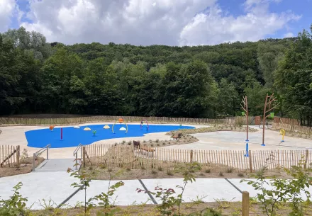 Spray Park d'Ottignies : la touche finale d'un projet grandiose